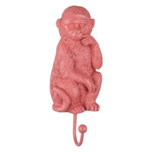 Cârlig PT LIVING Monkey, roz corai