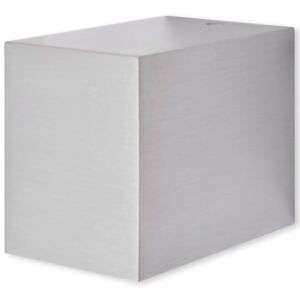 Corpuri de iluminat tip cub pentru perete exterior, 2 buc