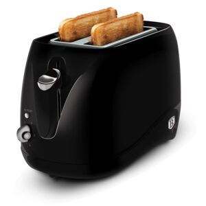 Toaster 2 sloturi, 2 functii, 840W, Black Silver