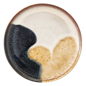 Farfurie desert din gresie ceramică Bloomingville Jules, ø 22 cm, multicolor