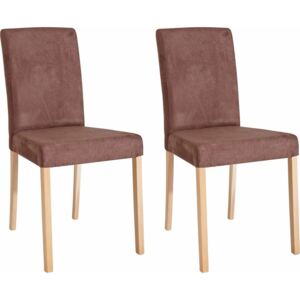 Set 2 scaune maro