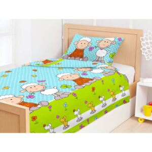 Goldea lenjerie de pat din bumbac pentru copii - model 556 140 x 200 a 70 x 90 cm