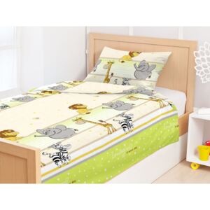 Goldea lenjerie de pat din bumbac pentru copii - model 559 140 x 200 a 70 x 90 cm