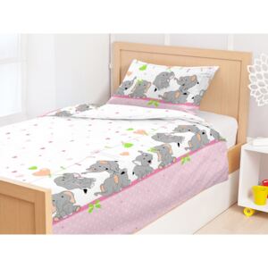 Goldea lenjerie de pat din bumbac pentru copii - model 617 140 x 200 a 70 x 90 cm