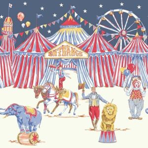 Arthouse Tapet - Frieze Frieze Circus Fun BDR