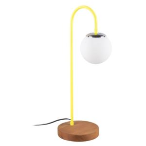 Veioză Lanty Table Lamp, înălțime 57 cm. detalii galbene
