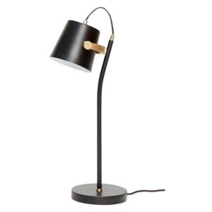 Lampa de birou neagra din metal 18x26x58 cm Hubsch