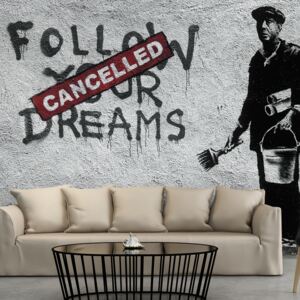 Fototapet - Dreams Cancelled (Banksy) 350x245 cm