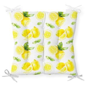Pernă pentru scaun Minimalist Cushion Covers Sliced Lemon, 40 x 40 cm
