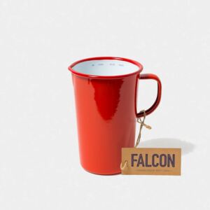 Ulcior smălțuit Falcon Enamelware DoublePint, 1,137 l, roșu