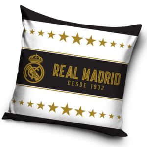 Față de pernă Real Madrid Gold Stars, 45 x 45 cm