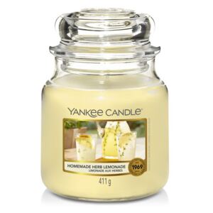 Yankee Candle parfumata lumanare Homemade Herb Lemonade Classic mijlocie