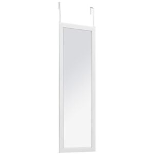 Oglinda cu cadru din aluminiu, 110x36 cm, Negru