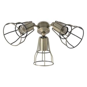 FARO 33717 - Lampă pentru ventilator YAKARTA 3xE27/15W/230V bronz