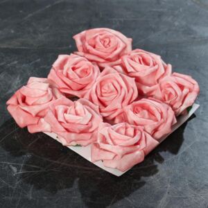 Capete trandafiri artificiali roz