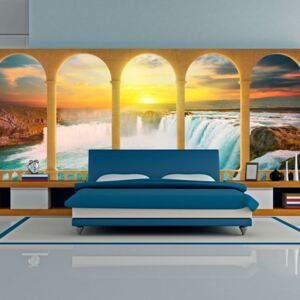 Fototapet - Dream about Niagara Falls 550x270 cm