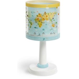 Dalber Baby World 40721 Lampă de masă pentru copii alb plastic 1 x E14 max. 40W