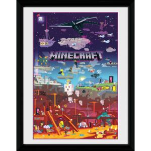 Minecraft - World Beyond Afiș înrămat