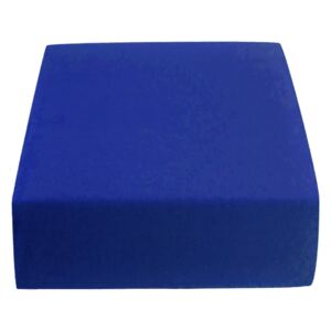 Cearsaf Jersey MICRO albastru închis 180 x 200 cm