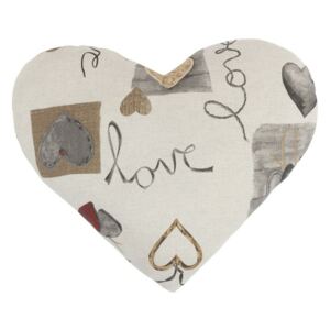 Pernă inimă IVO Inimioare, 42 x 48 cm