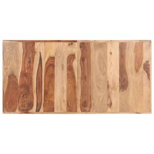 Blat de masă, 140 x 70 cm, lemn masiv de sheesham, 16 mm
