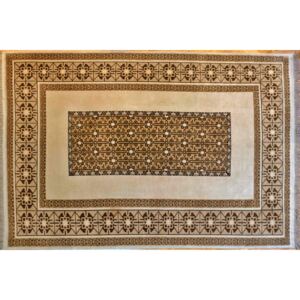 Covor manual turcesc, SELCIUC din lana pe urzeala de lana, 250.000 noduri/m², 268 x 184 cm