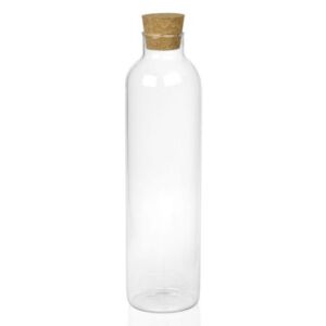 Sticlă cu dop de plută, Ø7,5 x 30 cm / 1L - Andrea House
