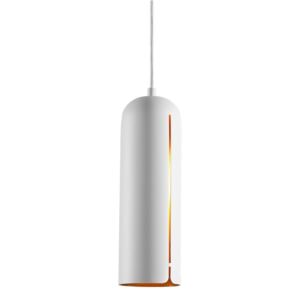 Lampă "Gap", lungă, 2 variante - Woud Variantă: metal alb cu cupru în interior