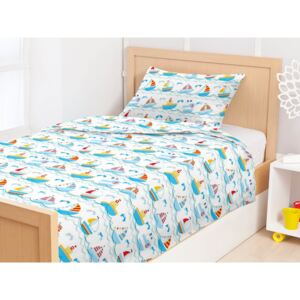 Goldea lenjerie de pat din bumbac pentru copii - model 363 140 x 200 a 70 x 90 cm