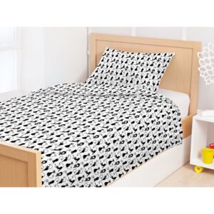 Goldea lenjerie de pat din bumbac pentru copii - model 533 140 x 200 a 70 x 90 cm