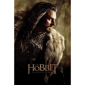 Poster de artă Hobbit - Thorin