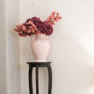 Suport pentru flori Rosin din lemn maro diametru 122x31 cm