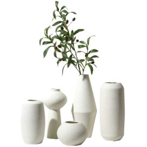 Set vaze decorative albe