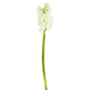 Floare decorativa Zambila alba 40 cm