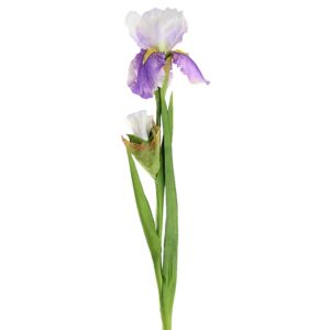 Floare decorativa Iris mov 90 cm