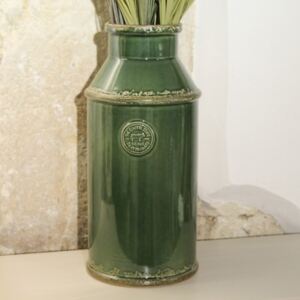 Vaza Country din ceramica verde 50 cm