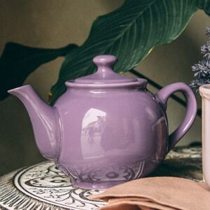 Ceainic Chic din ceramica mov 14.5cm