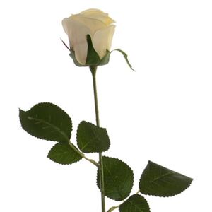 Trandafir decorativ alb 56 cm
