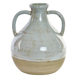 Vaza Vida din ceramica gri 28x27 cm