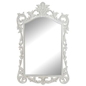 Oglinda Zilina din lemn alb 75x122 cm