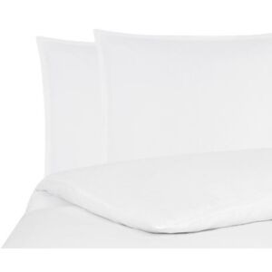 Lenjerie de pat Nature albă, 255x200 cm