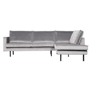 Canapea coltar pe dreapta gri deschis Rodeo Corner Sofa Light Grey
