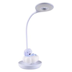 LED Lampă de masă dimmabilă pentru copii RABBIT LED/2,5W/230V albastru