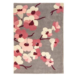 Covor Floral Blossom, Maro/Roz, 120x170