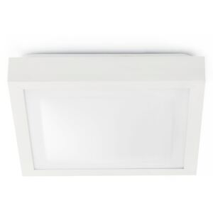 Tola 2 x E27 Alb - Aplică de baie albă din PMMA și aluminiu cu 2 surse de lumină