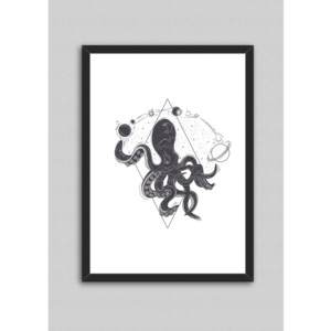 Poster cu ramă North Carolina Scandinavian Home Decors Octopus