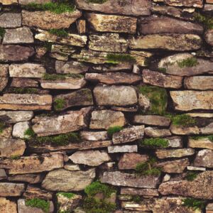 Buvu Tapete de vinil zid de piatră (2)