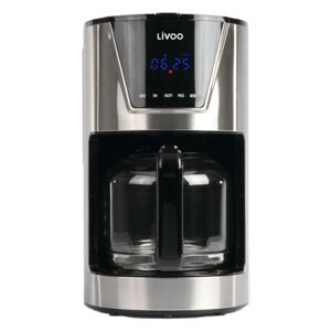 Filtru cafea digital cu functie de programare Livoo DOD172, 900 W, 1.5 l