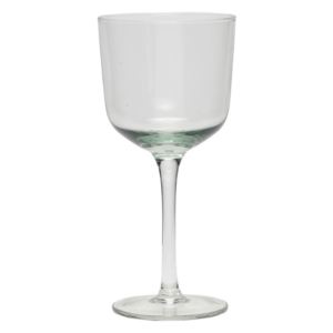 Pahar transparent din sticla pentru vin alb 8x18 cm Hubsch