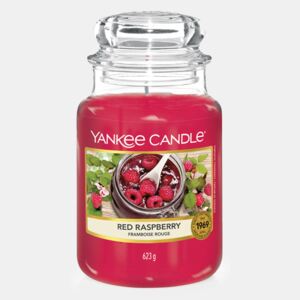 Lumânare mare Yankee Candle Red Rapsberry rosu